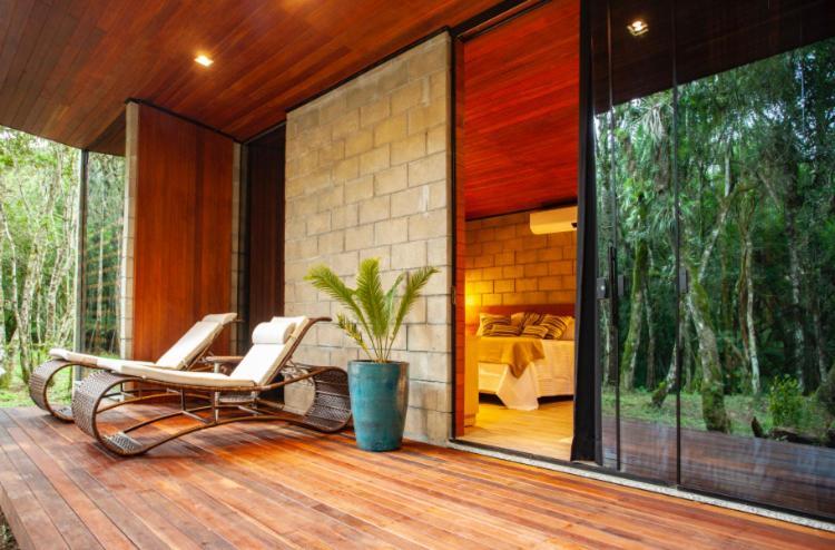 Pousada Recanto do Sambaqui Balsa Nova Exterior foto